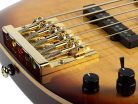 P10 DX5/TS Sire Basses P10 Series Marcus Miller swamp ash + flamed maple 5-string active bass guitar tobacco sunburst, with hard case