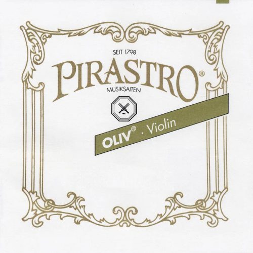 P210332 Pirastro Oliv violin string stiff D-3 soft (16 1/2), in tube, gut core, gold-aluminum