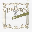 P210442 Pirastro Oliv violin string stiff G-4 medium (15 3/4), gut core, gold-silver. in tube