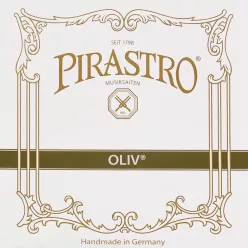   P211431 Pirastro Oliv violin string G-4 soft (15 1/2), gut core, gold-silver