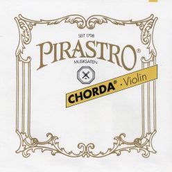   P212431 Pirastro Chorda violin string G-4 soft (15 1/2), gut core, silverplated