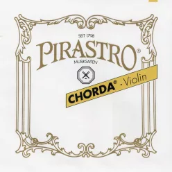   P212441 Pirastro Chorda violin string G-4 medium (16), gut core, silverplated