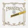 P212441 Pirastro Chorda violin string G-4 medium (16), gut core, silverplated