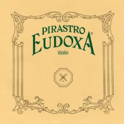   P213332 Pirastro Eudoxa violin string stiff D-3 soft (16 1/2), in tube, gut core, aluminum