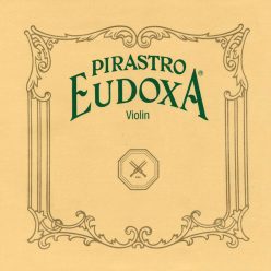   P213342 Pirastro Eudoxa violin string stiff D-3 medium (16 3/4), gut core, aluminum, in tube