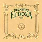 P213442 Pirastro Eudoxa violin string stiff G-4 medium (15 3/4), gut core, silver, in tube