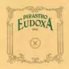 P214021 Pirastro Eudoxa violin string set medium, with E-ball end