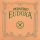 P214025 Pirastro Eudoxa violin string set medium, with E-loop end