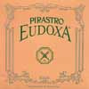 P214025 Pirastro Eudoxa violin string set medium, with E-loop end