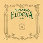 P214852 Pirastro Eudoxa violin string briliant D-3 thick (15 1/4), gut core, silver, in tube