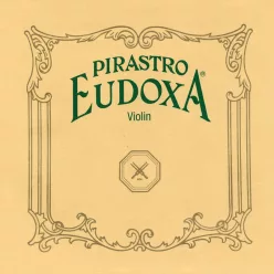   P214852 Pirastro Eudoxa violin string briliant D-3 thick (15 1/4), gut core, silver, in tube