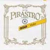 P215421 Pirastro Gold violin string G-4 medium, gut core, silver