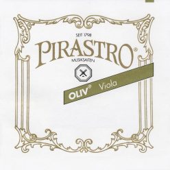   P220242 Pirastro Oliv viola string stiff D-2 medium (17), gut core, gold-aluminum, in tube