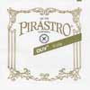 P220252 Pirastro Oliv viola string stiff D-2 thick (17 1/4), in tube, gut core, gold-aluminum