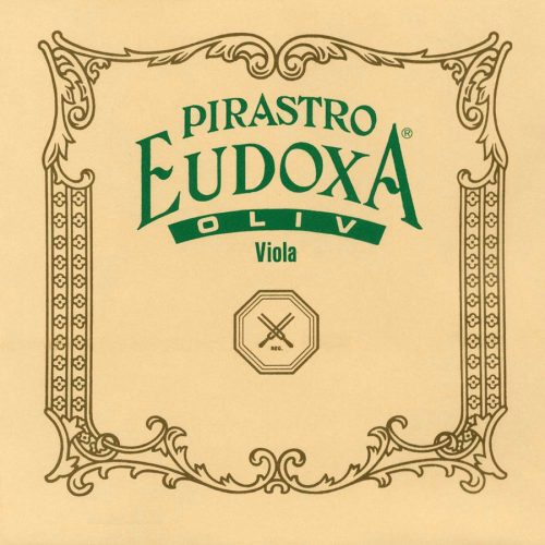 P221952 Pirastro Eudoxa-Oliv viola string C-4 thick (19 3/4), gut core, tungsten-silver, in tube