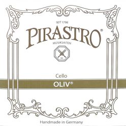   P231140 Pirastro Oliv cello string A-1 medium (22 1/2), gut core, aluminum