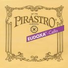 P234340 Pirastro Eudoxa cello string G-3 medium (26 1/2), gut core, silver