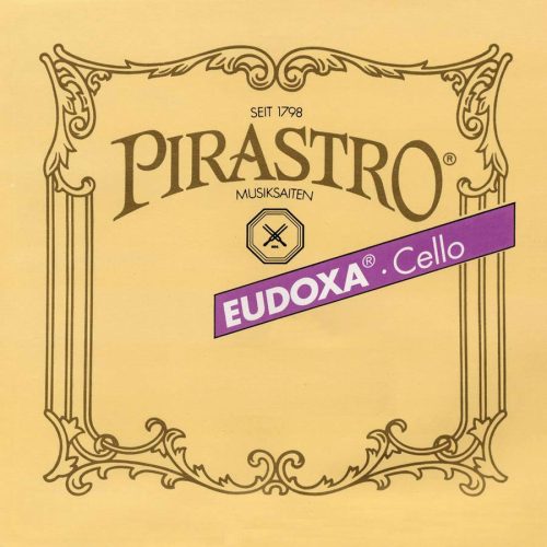 P234440 Pirastro Eudoxa cello string C-4 medium (35), gut core, silver