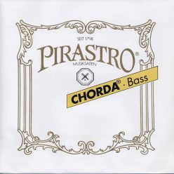   P242400 Pirastro Chorda double bass string E-4, gut core, silver-plated