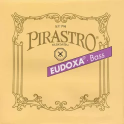   P243440 Pirastro Eudoxa double bass string E-4 medium, gut core, silver