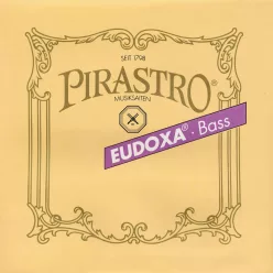   P243540 Pirastro Eudoxa double bass string B-5 medium, gut core, silver