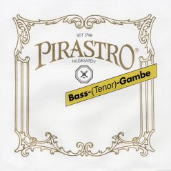   P257730 Pirastro Bass (Tenor) Gambe bass (tenor)-gamba string A-7 (39 1/2), gut core, silver-plated