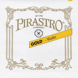   P315821 Pirastro Gold violin string E-1 medium, loop end, steel