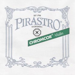   P319040 Pirastro Chromcor violin string set 3/4+1/2 medium, with E-ball end
