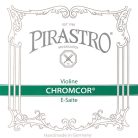 P319120 Pirastro Chromcor violin string E-1 medium, ball end, chrome steel