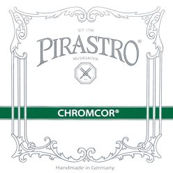   P319140 Pirastro Chromcor violin string E-1 3/4+1/2 medium, ball end, chrome steel