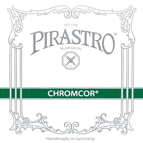 P319220 Pirastro Chromcor violin string A-2 medium, steel core, chrome steel