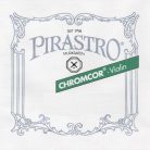 P319340 Pirastro Chromcor violin string D-3 3/4+1/2 medium, steel core, chrome steel