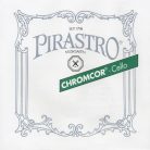 P339220 Pirastro Chromcor cello string D-2 medium, steel core, chrome steel