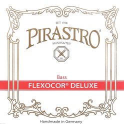   P340200 Pirastro Flexocor Deluxe double bass string E-2 solo, rope core, chrome steel