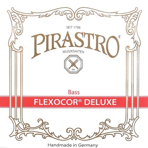 P340200 Pirastro Flexocor Deluxe double bass string E-2 solo, rope core, chrome steel