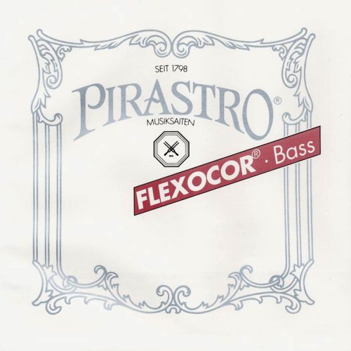 P341230 Pirastro Flexocor double bass string D-2 thick, rope core, chrome steel