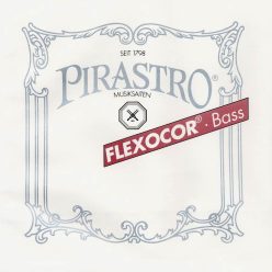   P341420 Pirastro Flexocor double bass string E-4 medium, rope core, chrome steel