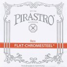 P342000 Pirastro Flat Chromesteel double bass string set solo