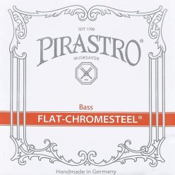   P342000 Pirastro Flat Chromesteel double bass string set solo