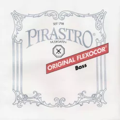   P346120 Pirastro Original Flexocor double bass string G-1 medium, rope core, chrome steel