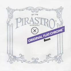  P347100 Pirastro Original Flat double bass string A-1 solo, rope core, chrome steel,