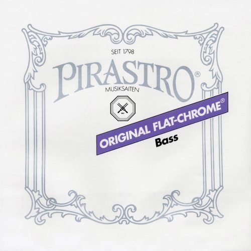 P347120 Pirastro Original Flat double bass string G-1 medium, rope core, chrome steel, orchestra