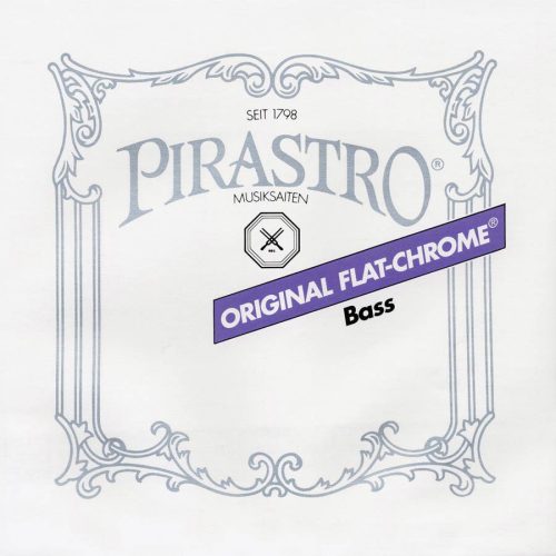 P347520 Pirastro Original Flat double bass string B-5 medium, rope core, chrome steel, orchestra