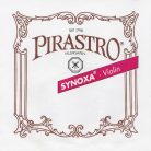 P413341 Pirastro Synoxa violin string D-3 3/4+1/2 medium, synthetic, aluminum