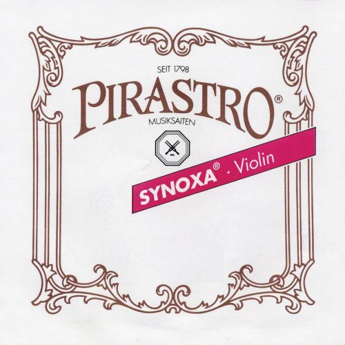 P413421 Pirastro Synoxa violin string G-4 medium, synthetic, silver