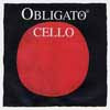 P431320 Pirastro Obligato cello string G-3 medium, synthetic, tungsten