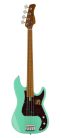 P5 A4F/MLG Sire Basses P5 Series Marcus Miller fretless alder 4-string passive bass guitar mild green