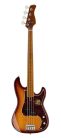 P5 A4F/TS Sire Basses P5 Series Marcus Miller fretless alder 4-string passive bass guitar tobacco sunburst