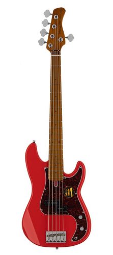 P5 A5/DRD Sire Basses P5 Series Marcus Miller alder 5-string passive bass guitar dakota red