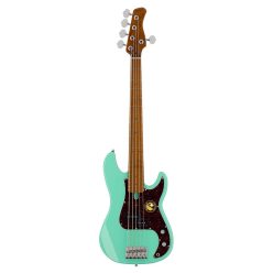   P5 A5/MLG Sire Basses P5 Series Marcus Miller alder 5-string passive bass guitar mild green